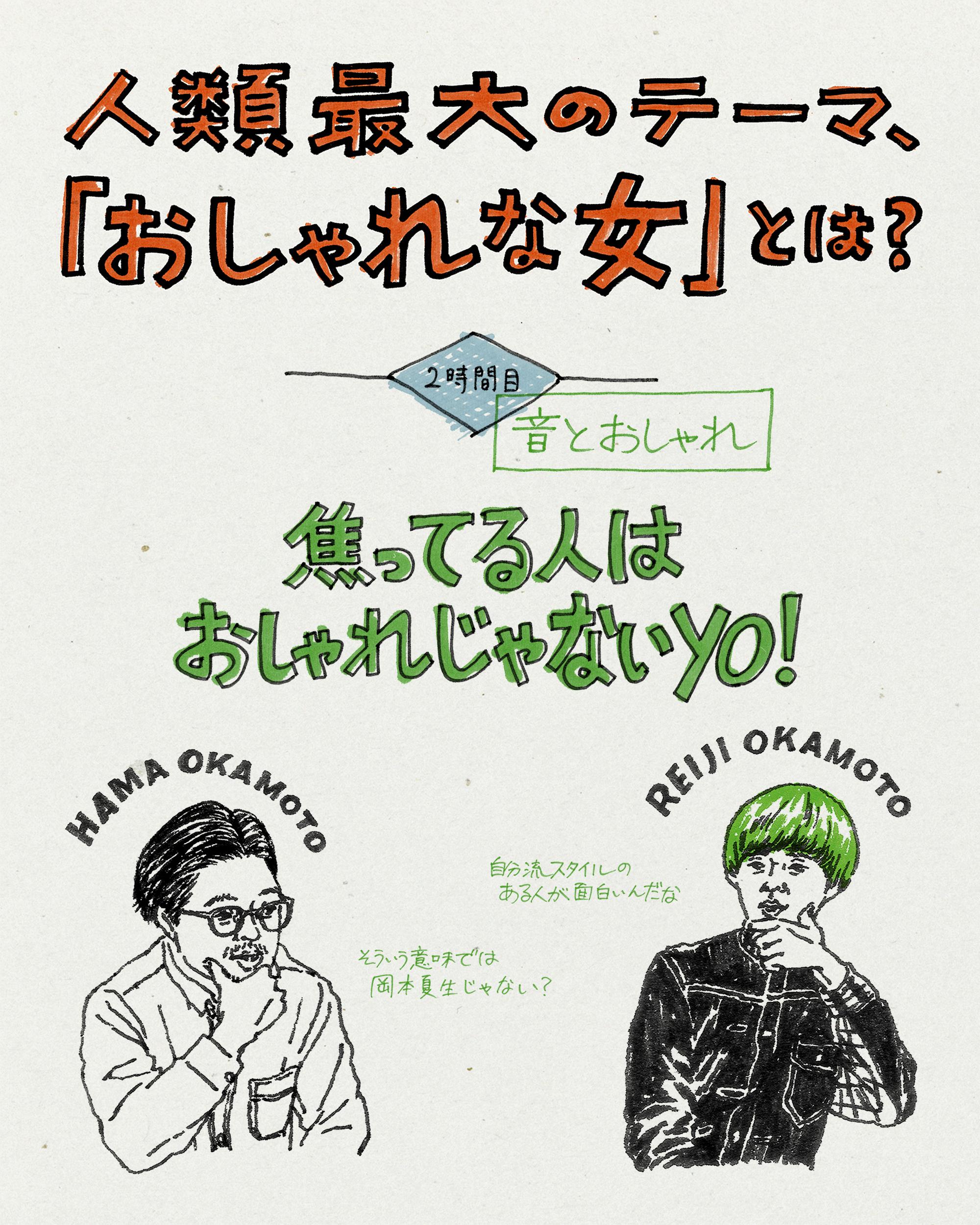 ハマ・オカモト オカモトレイジ 対談