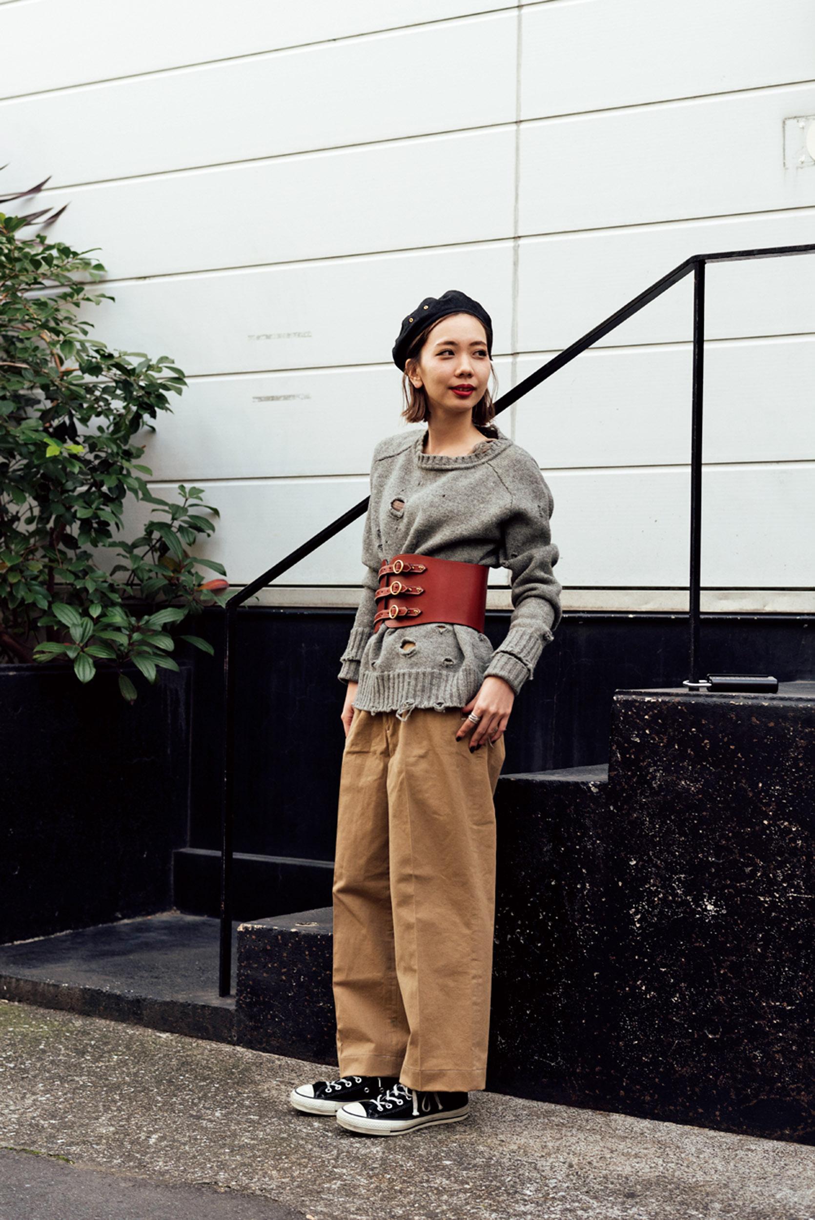 ストリート&SNSをお騒がせ中! おしゃれマスターの私服一挙公開 - 04.坂本真実 shop staff