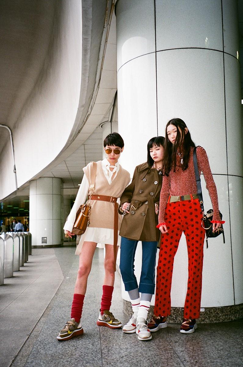 HIROMIXが捉えたクロエガールズとスニーカー