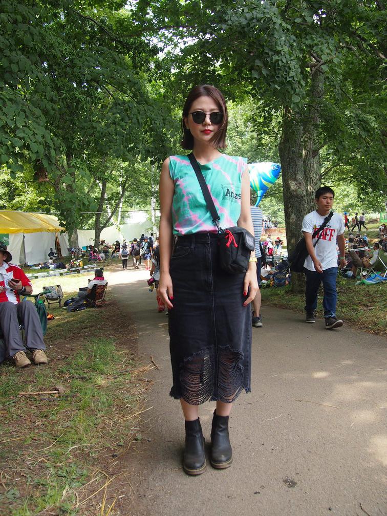 フジロックで見つけた!オシャレなあの子♪ SNAP その1