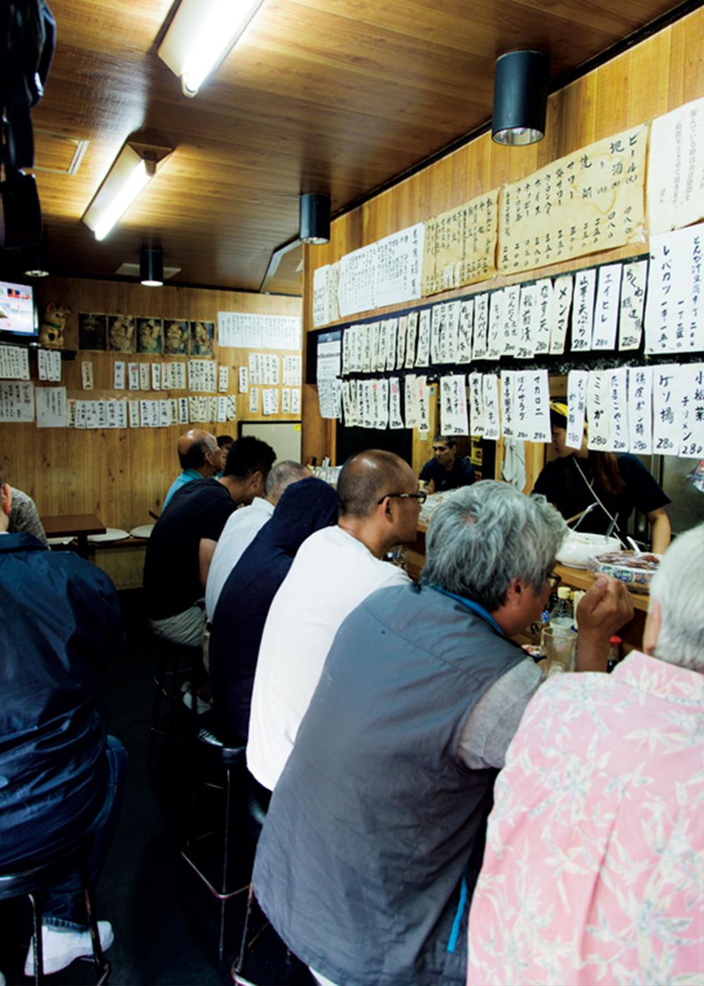 街の名店、それぞれイチオシのレモンサワー 祐天寺 「もつやき ばん」