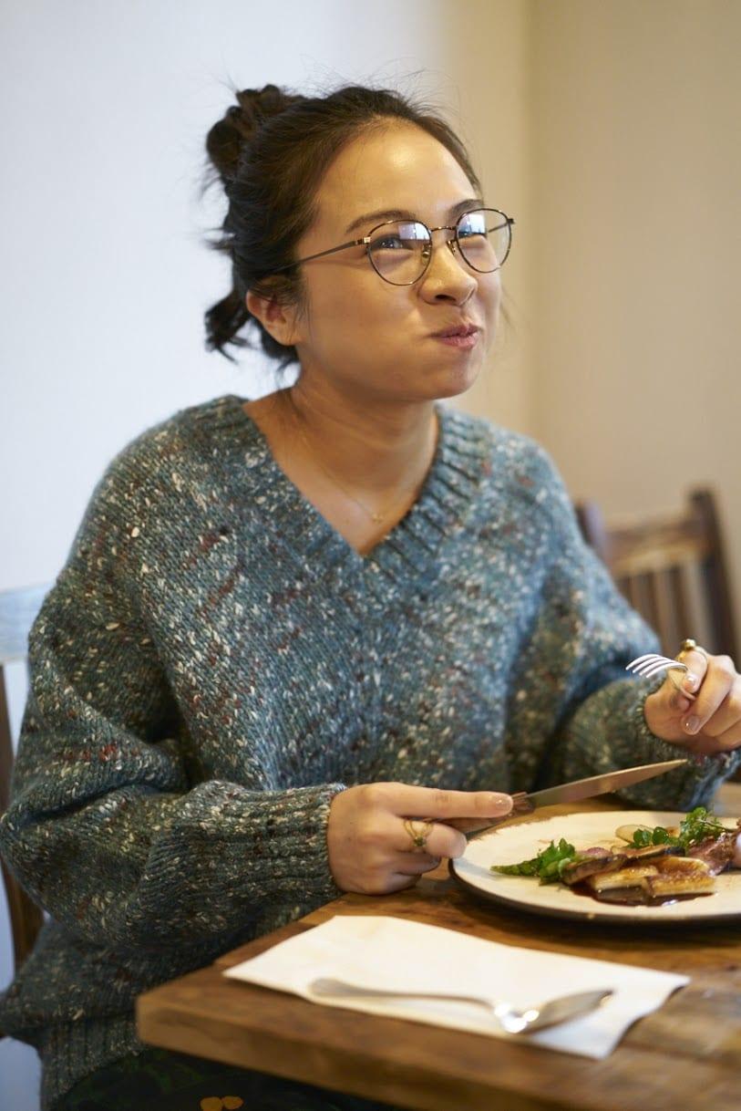 中澤梓佐 工藤あずさ 食