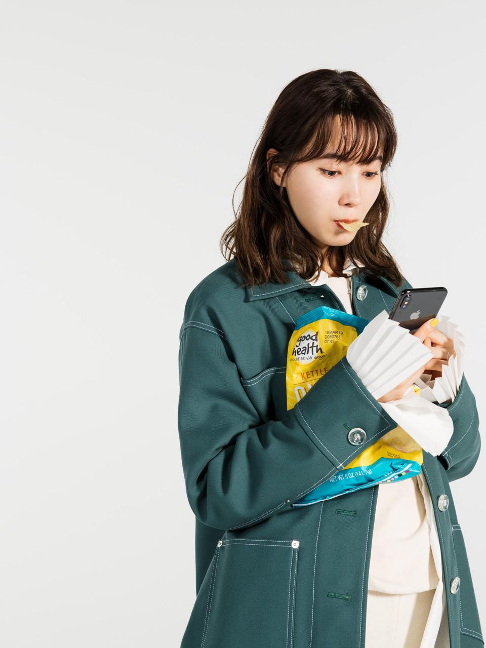 GINZA女子の1ヶ月着まわし：11/6「別れようって言ったのはEX彼なのに、まだラップメールが届く」