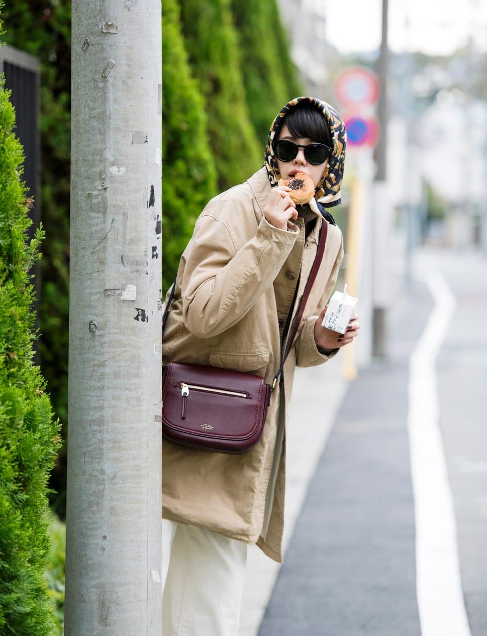 GINZA女子の1ヶ月着まわし：12/2「募る疑惑。カレシの家を張り込みする師走の朝です」