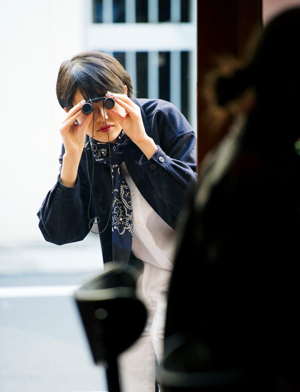 GINZA女子の1ヶ月着まわし：12/6「疑心暗鬼がつのる。向かうは『銀通』周辺のランチスポットです」