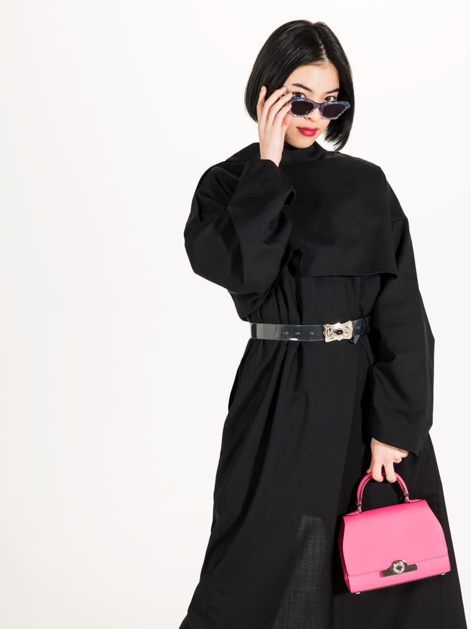 GINZA女子の1ヶ月着まわし：1/5「心ここにあらずの歌舞伎鑑賞」