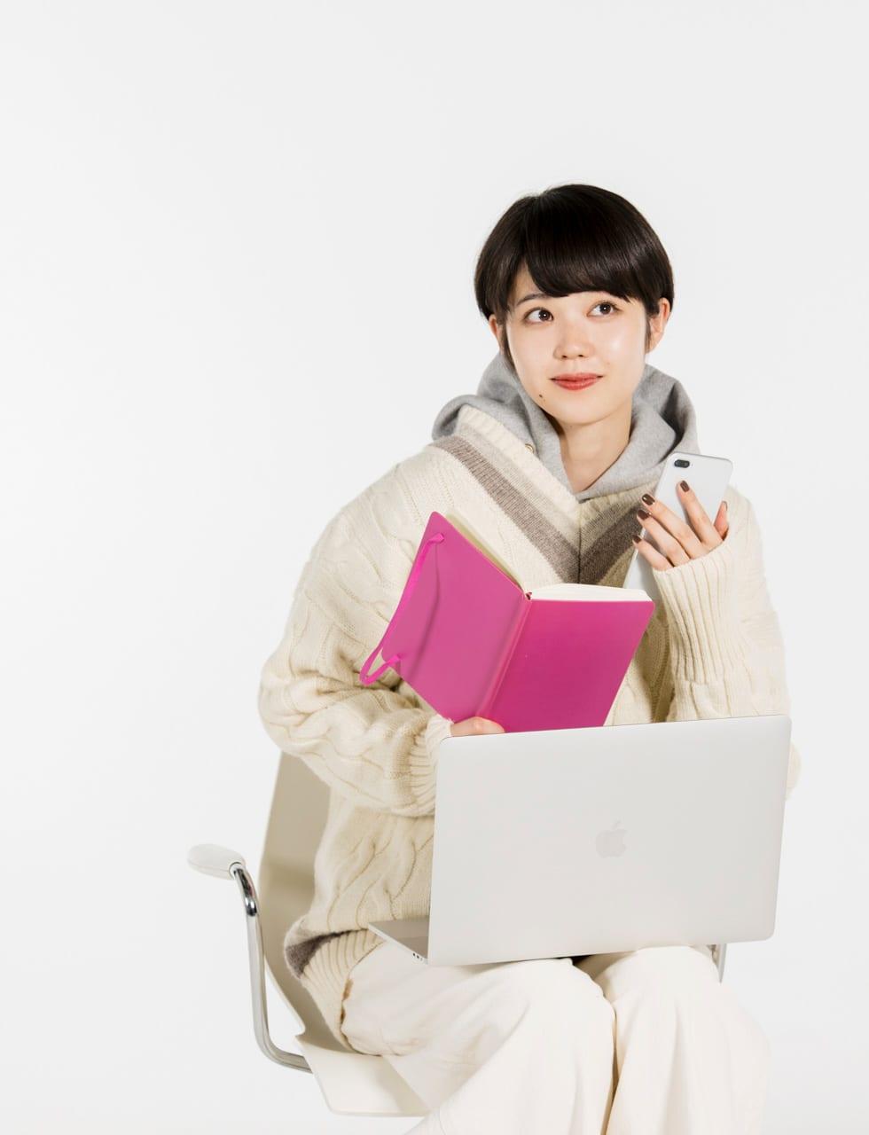 GINZA女子の1ヶ月着まわし：12/12「雑誌の校了日。瀬古井さんからお誘いです」