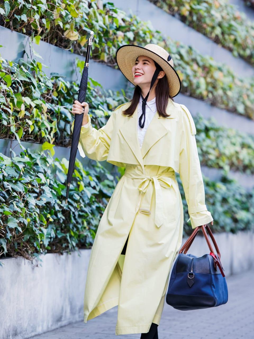 GINZA女子の1ヶ月着まわし：2/1「今月の映画ファーストデーに選んだ作品はコレ！」