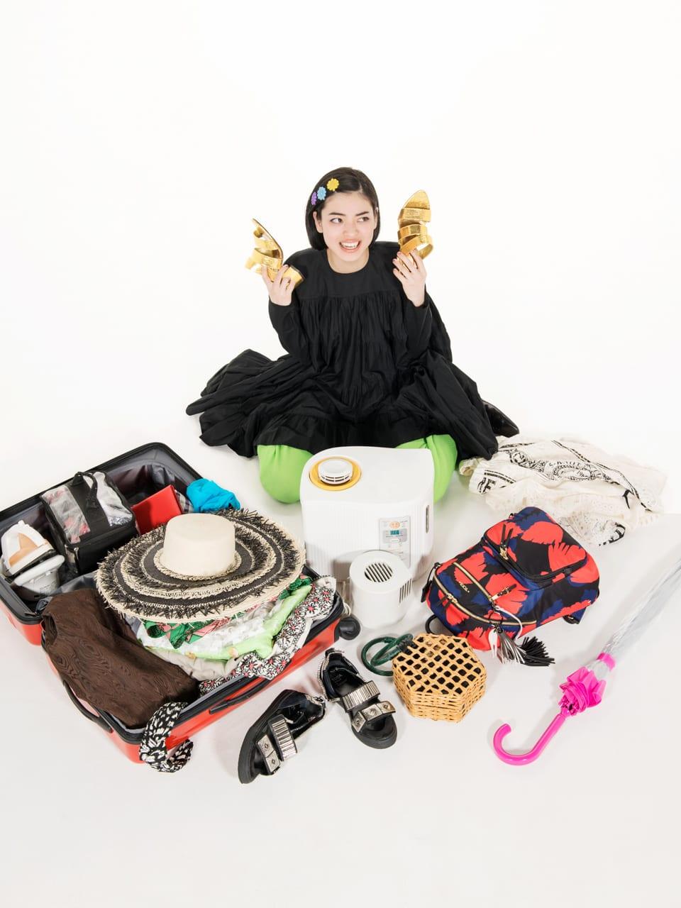 出張　荷造り　アフリカ