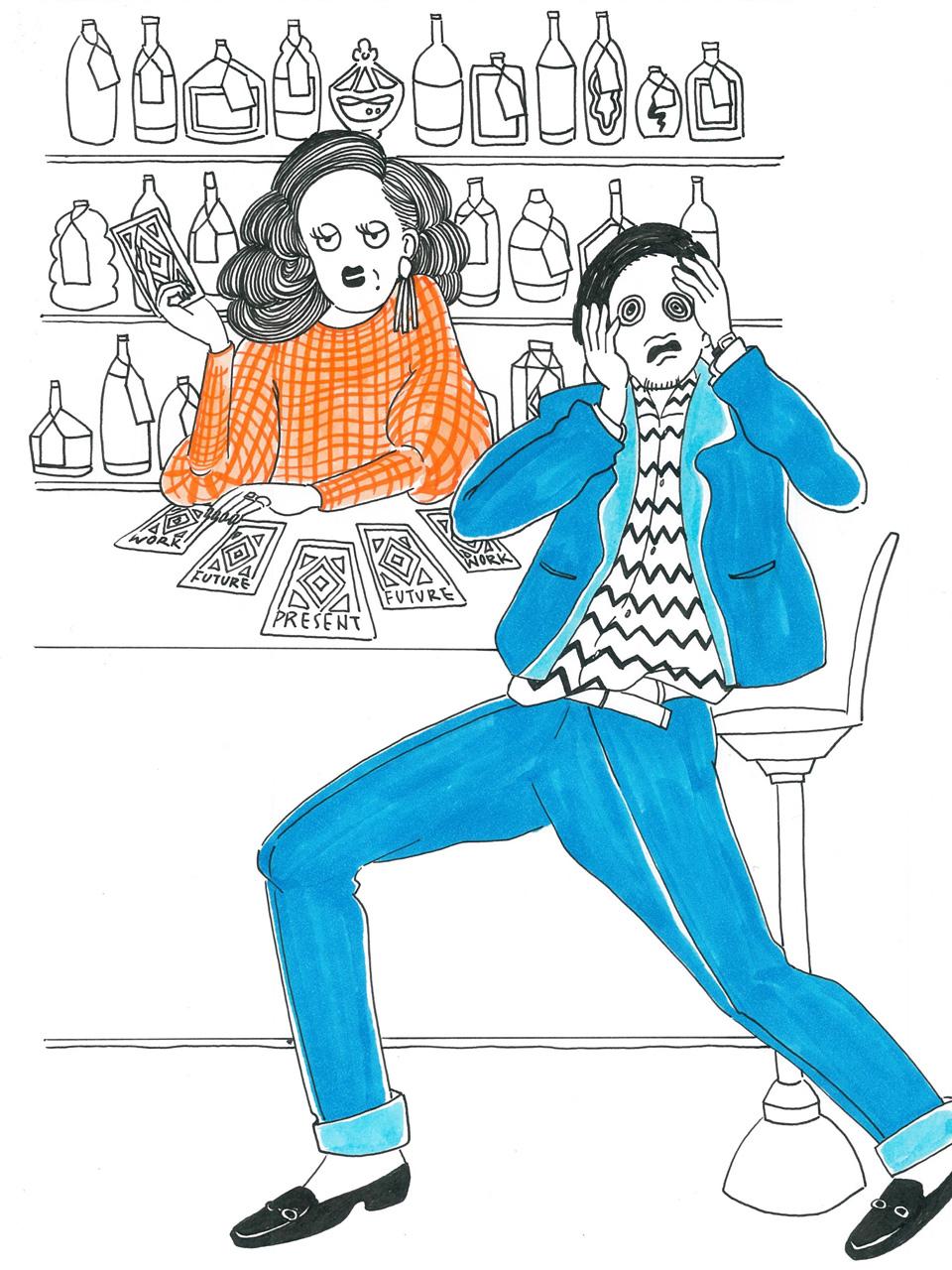 占いのその後…vol.4 給料が上がらないから結婚できないと怒る男