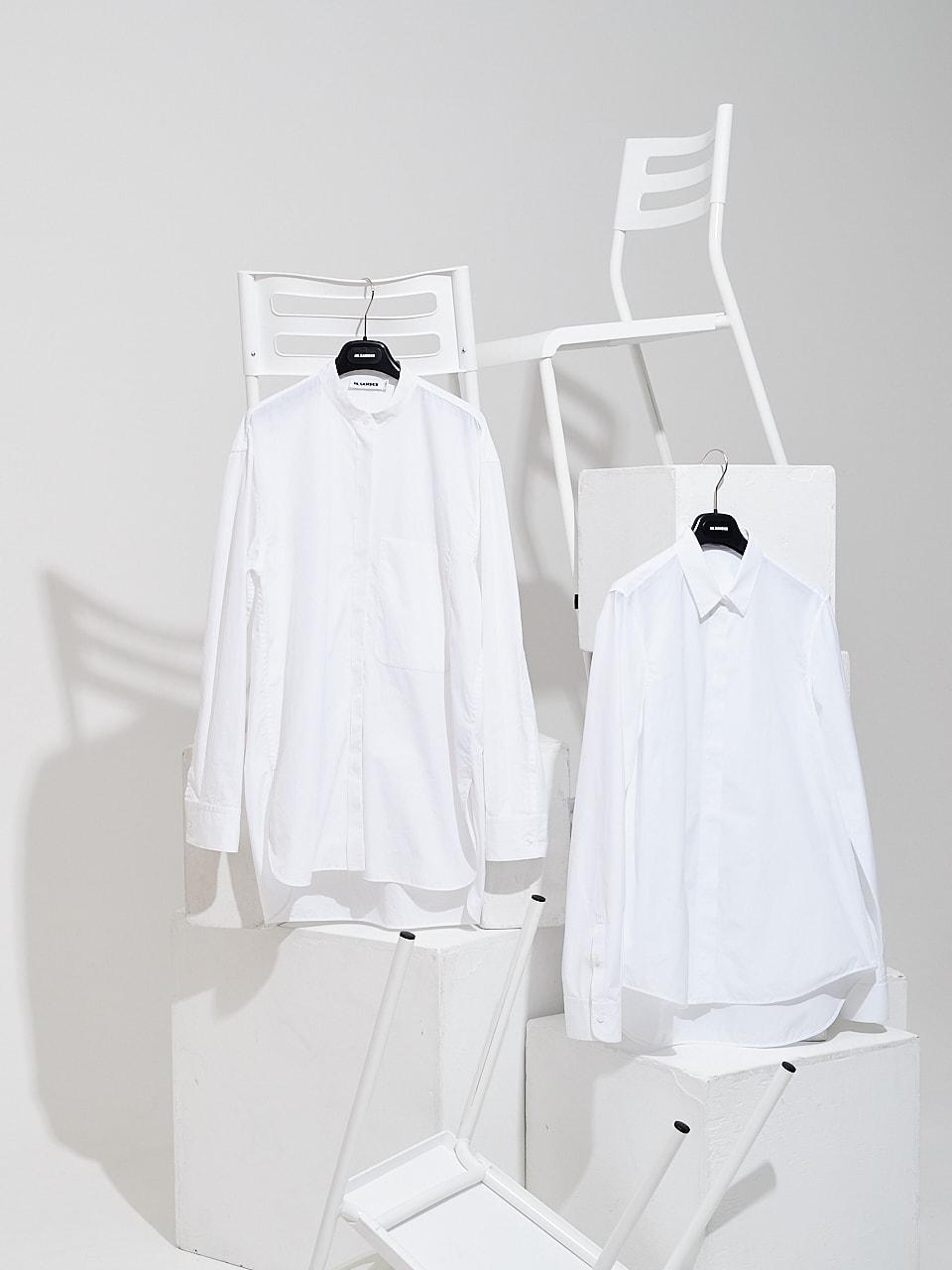 両方欲しいけど選ぶなら…どっち?ジル サンダーのスマートなシャツ