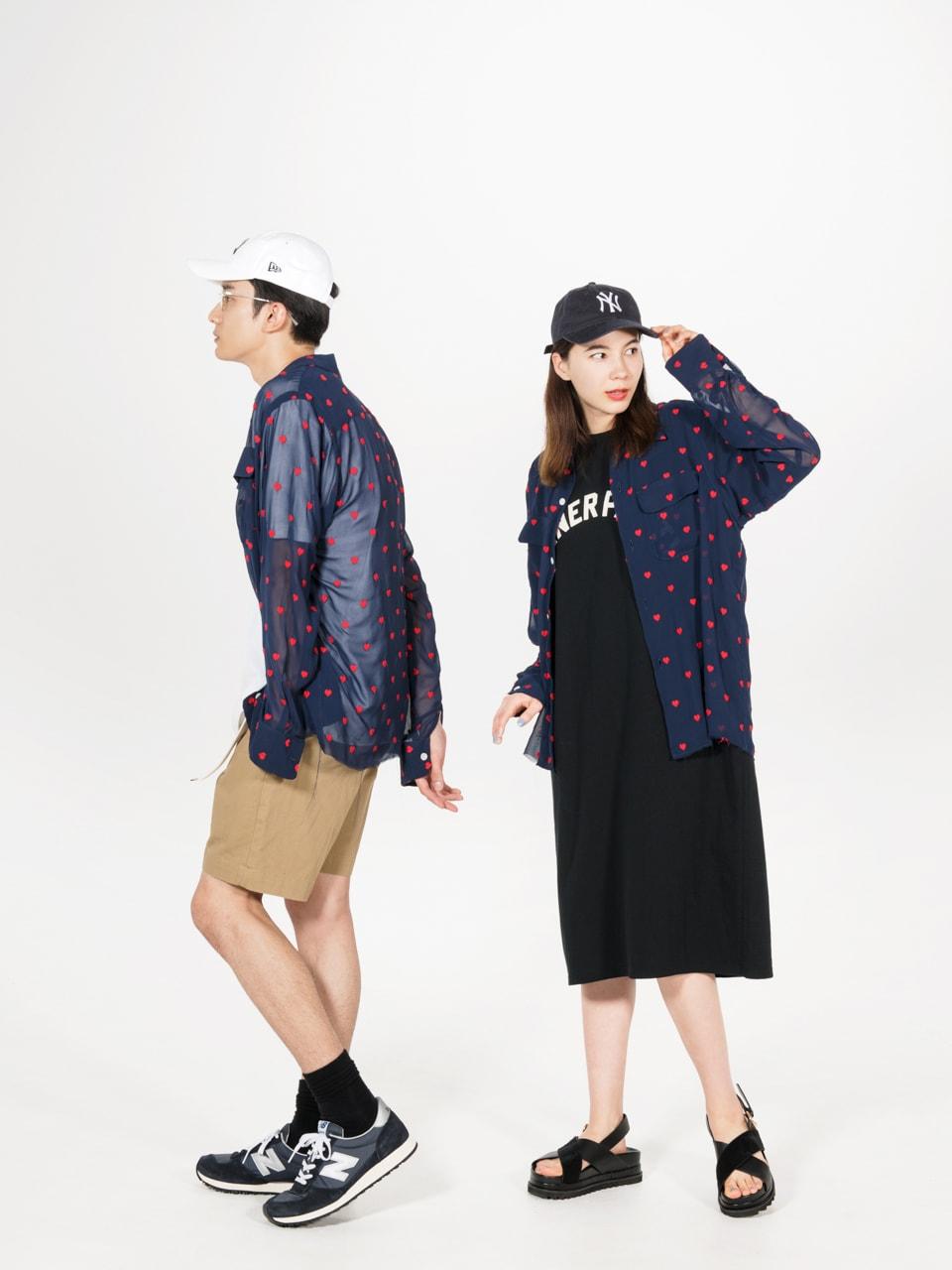 土曜日にペアルックでデート