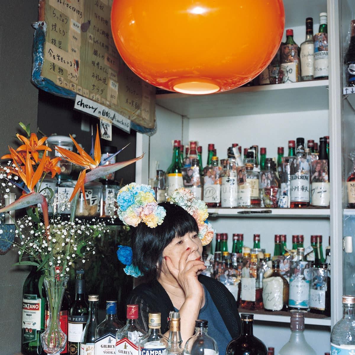 その日の花。vol.4 スナックチェリーのビンコママへ