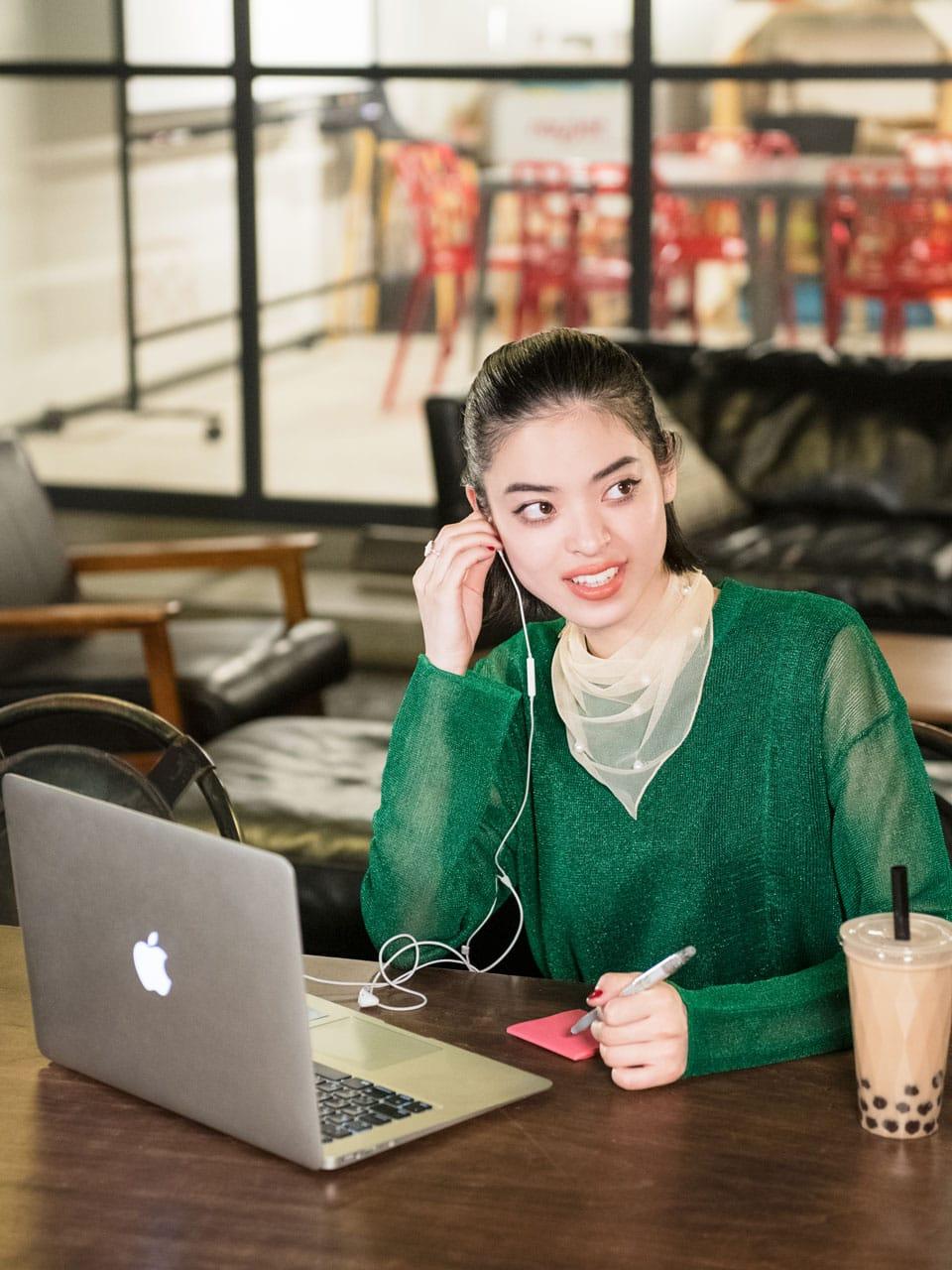 スカイプで仕事