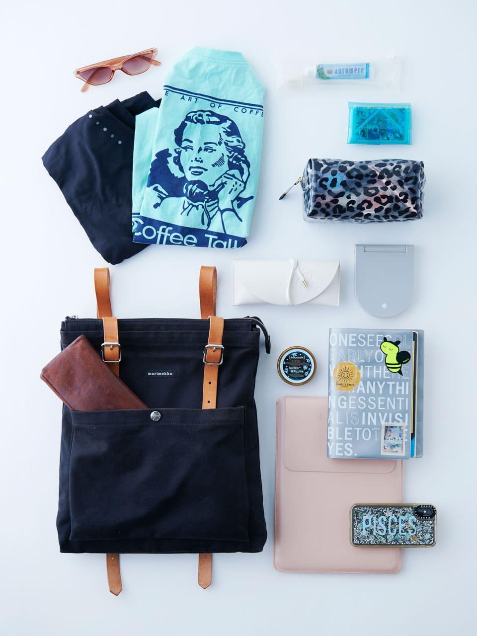 美容コラムニスト 福本敦子さんのバッグの中身