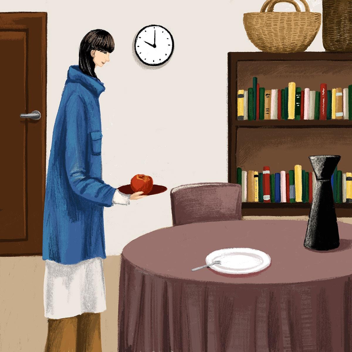 焼き林檎+たっぷりバター 西村隆ノ介/くらちなつき「22時の冷蔵庫」vol.4