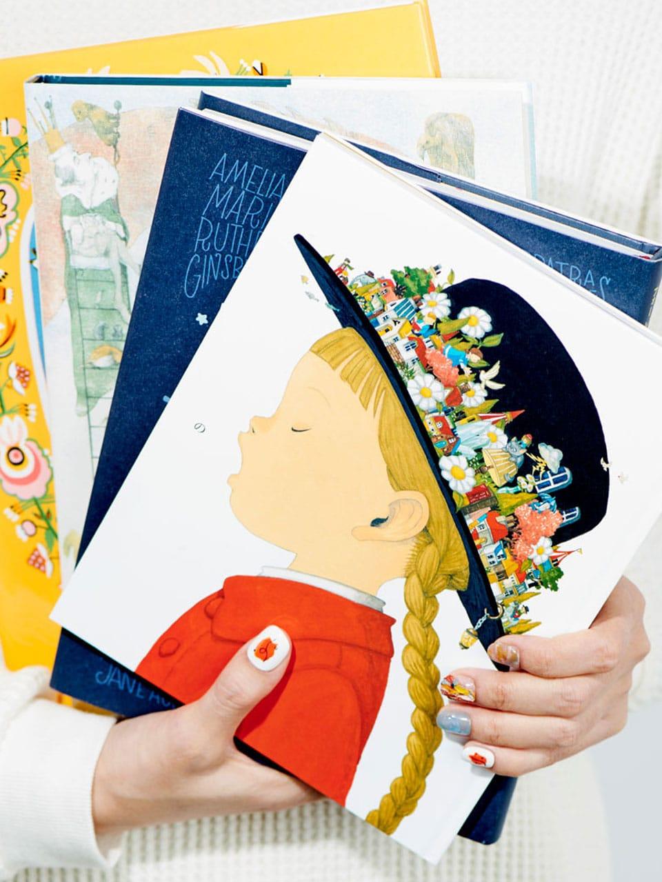 本からアイディアを拾う冬ネイル【絵本&児童書編】