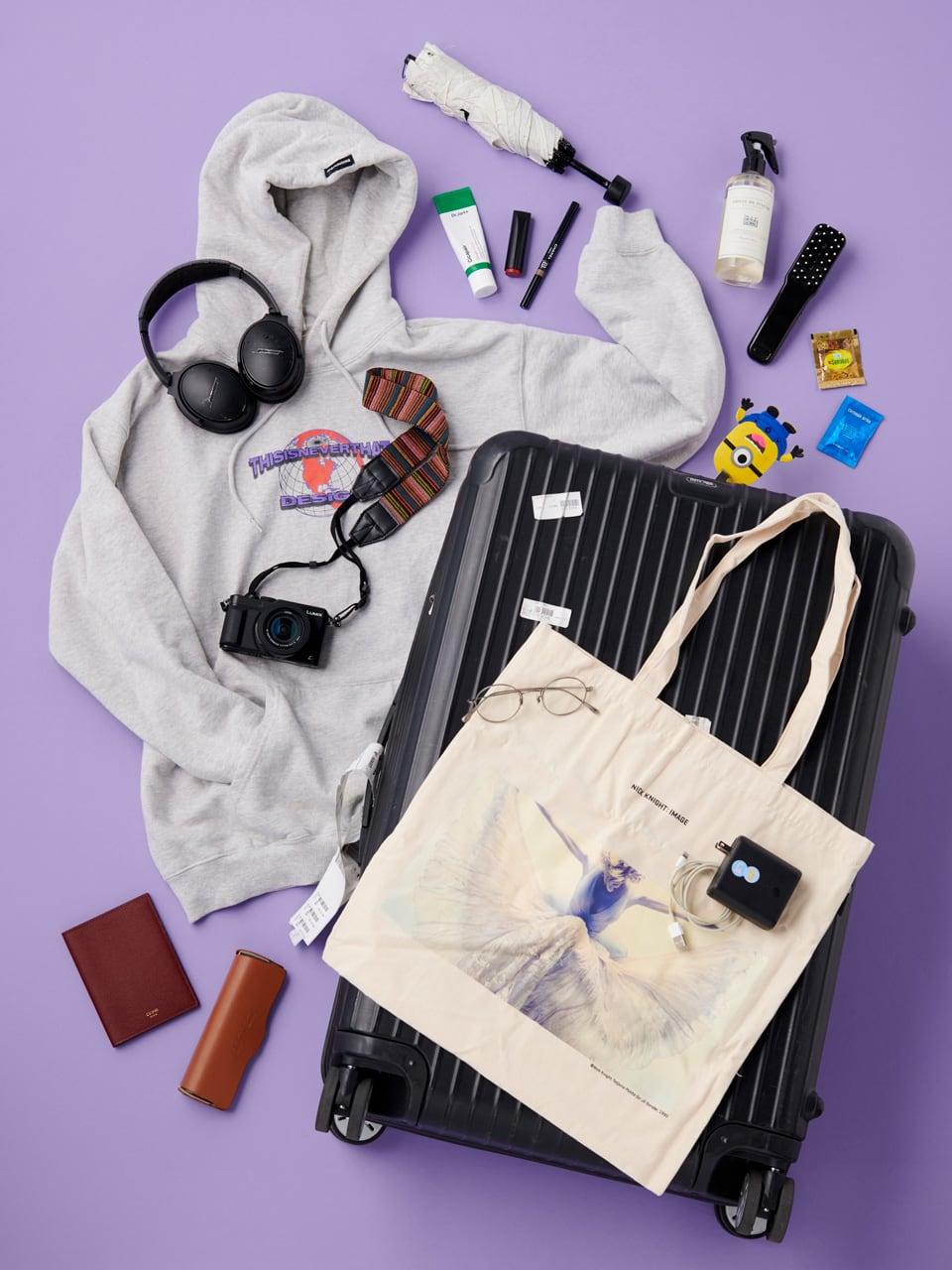 2泊3日の旅行カバンSNAP。エネルギーチャージは韓国で /フォトグラファー・尾身沙紀さん