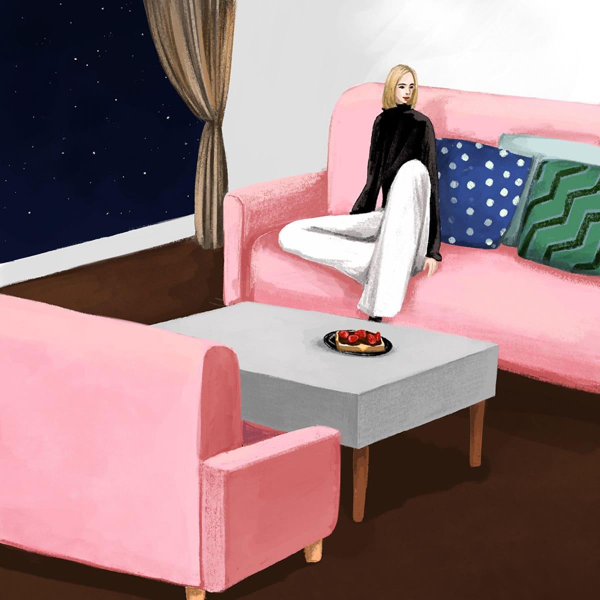 焼きチョコトースト 西村隆ノ介/くらちなつき「22時の冷蔵庫」vol.9