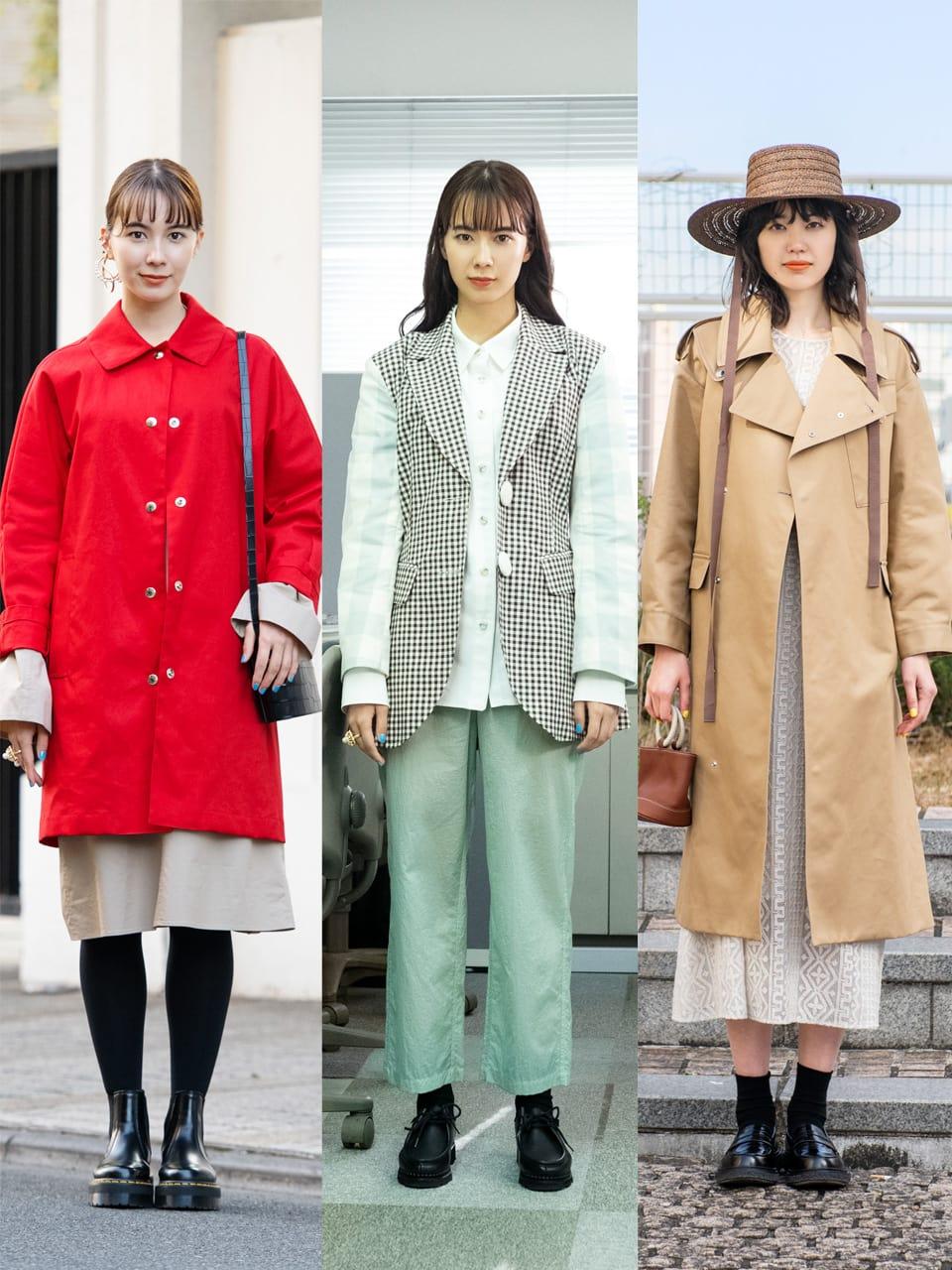 フミちゃん　アコちゃん着まわし1週間