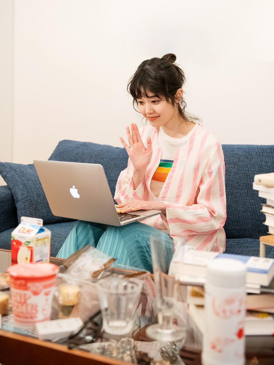 瀬古井さんとビデオチャット