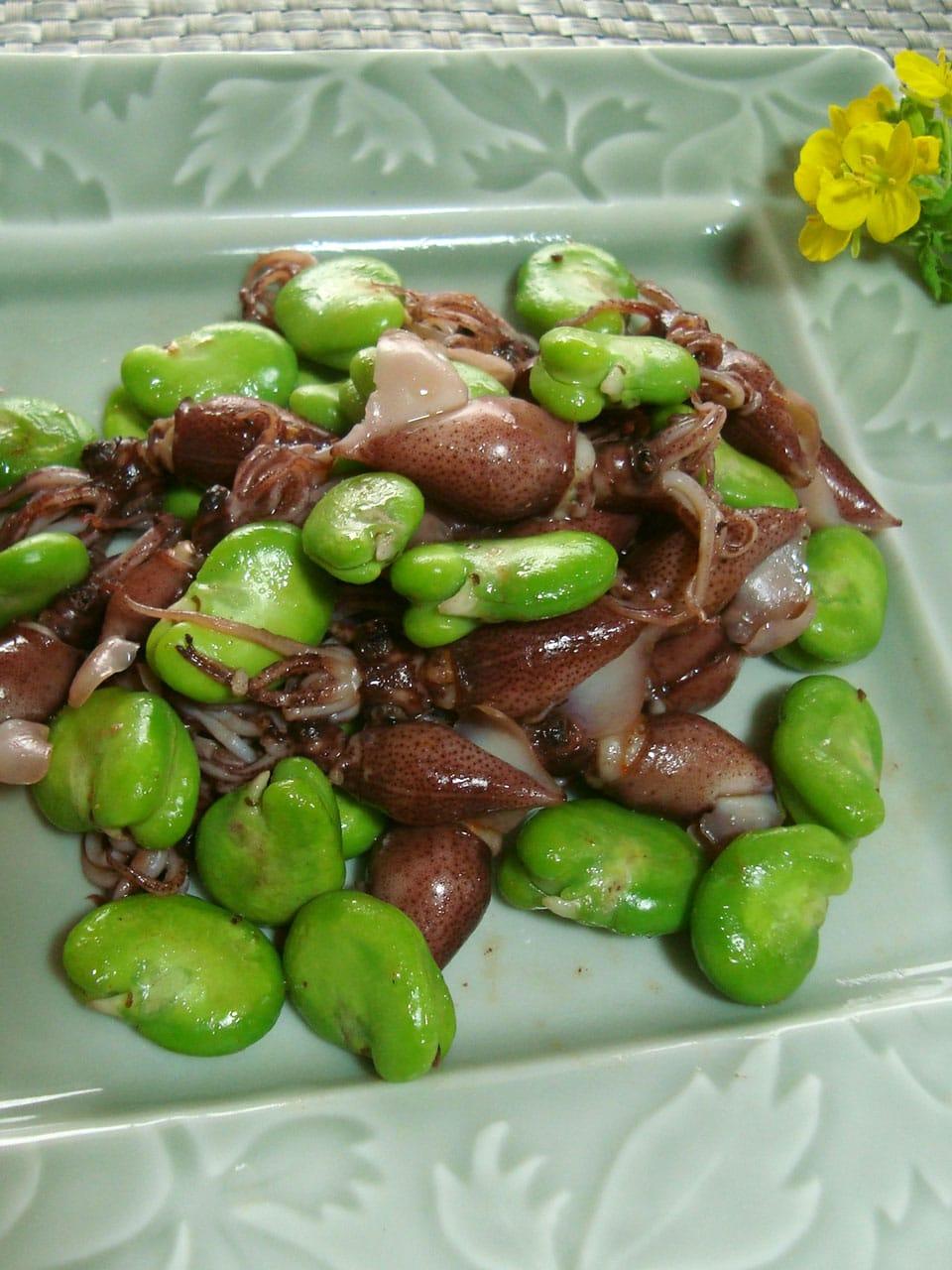 5分めし　ホタルイカ　春レシピ