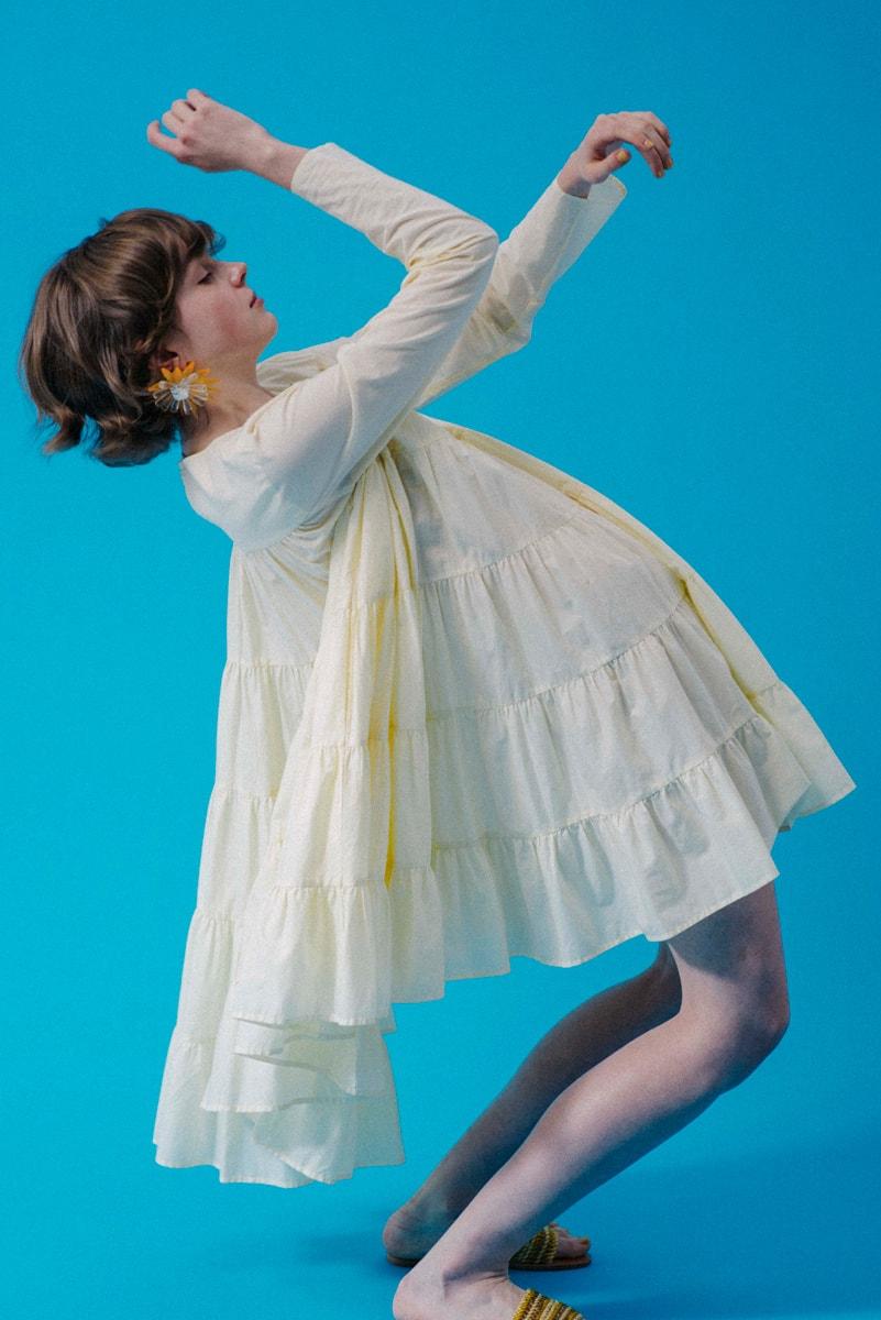 これからのワンピースのスタンダード〈マーレット〉のコットン  