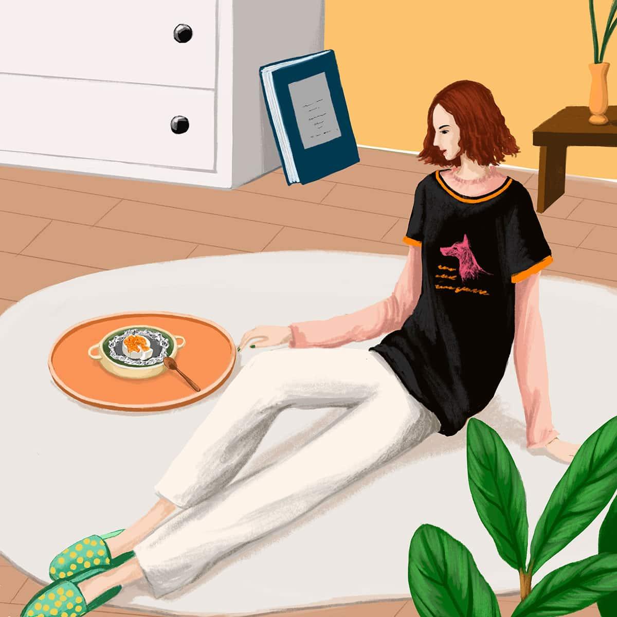 カマンベールとジャムの包み焼き 西村隆ノ介