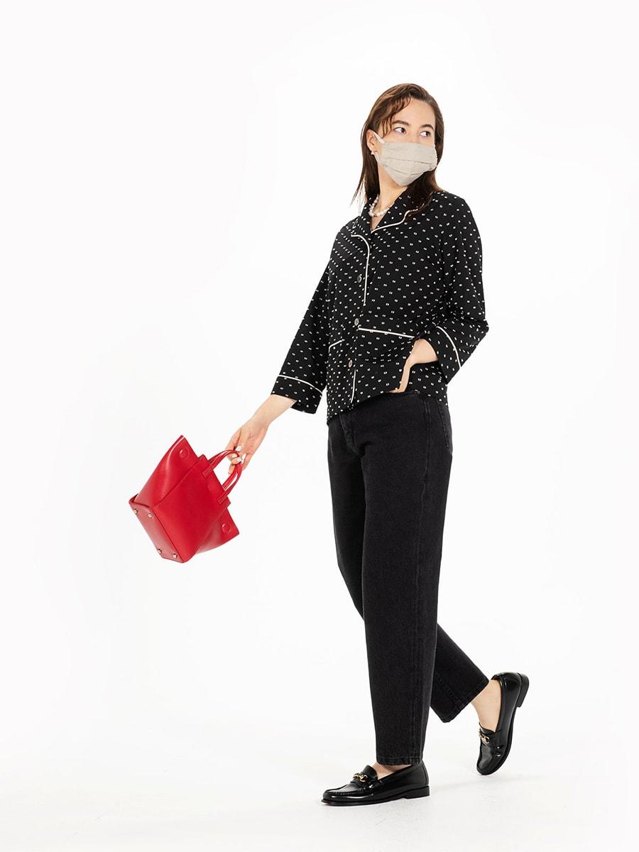 GINZA女子の1ヶ月着まわし｜黒の日の再開