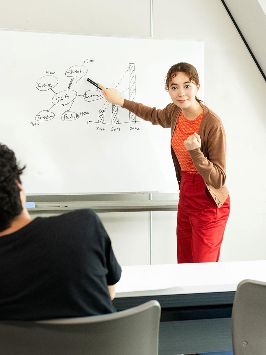 GINZA女子の1ヶ月着まわし｜瀬古井部長へプレゼン