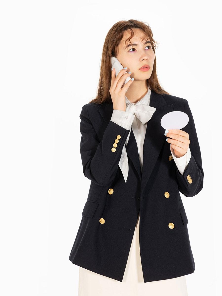 GINZA女子の1ヶ月着まわし｜蘭丸くんに電話