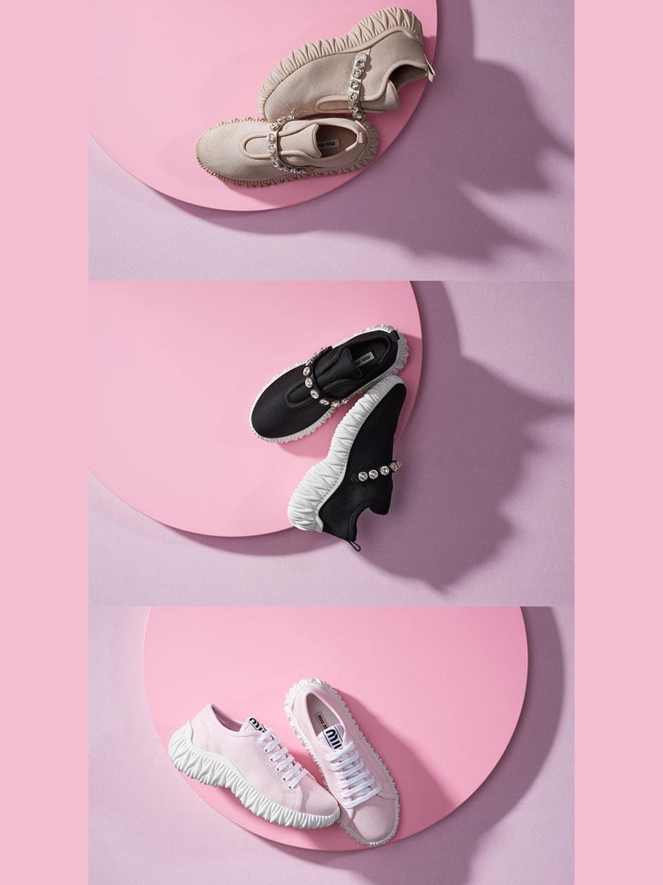 ミュウミュウが「Miu Nova」を発売。人気のマテラッセがスニーカーの 