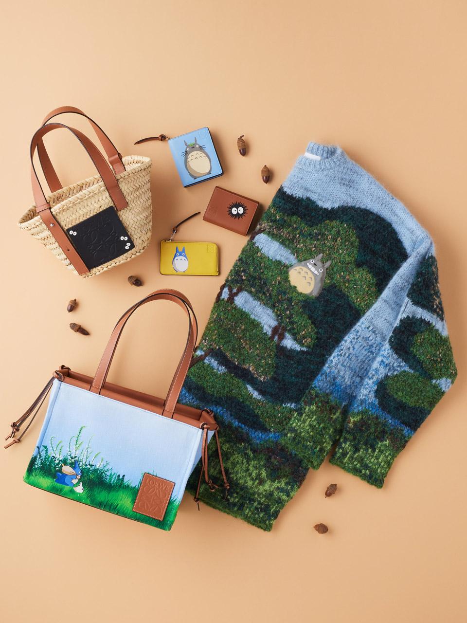 ロエベ〉が『となりのトトロ』と出合った♡スタジオジブリとの  