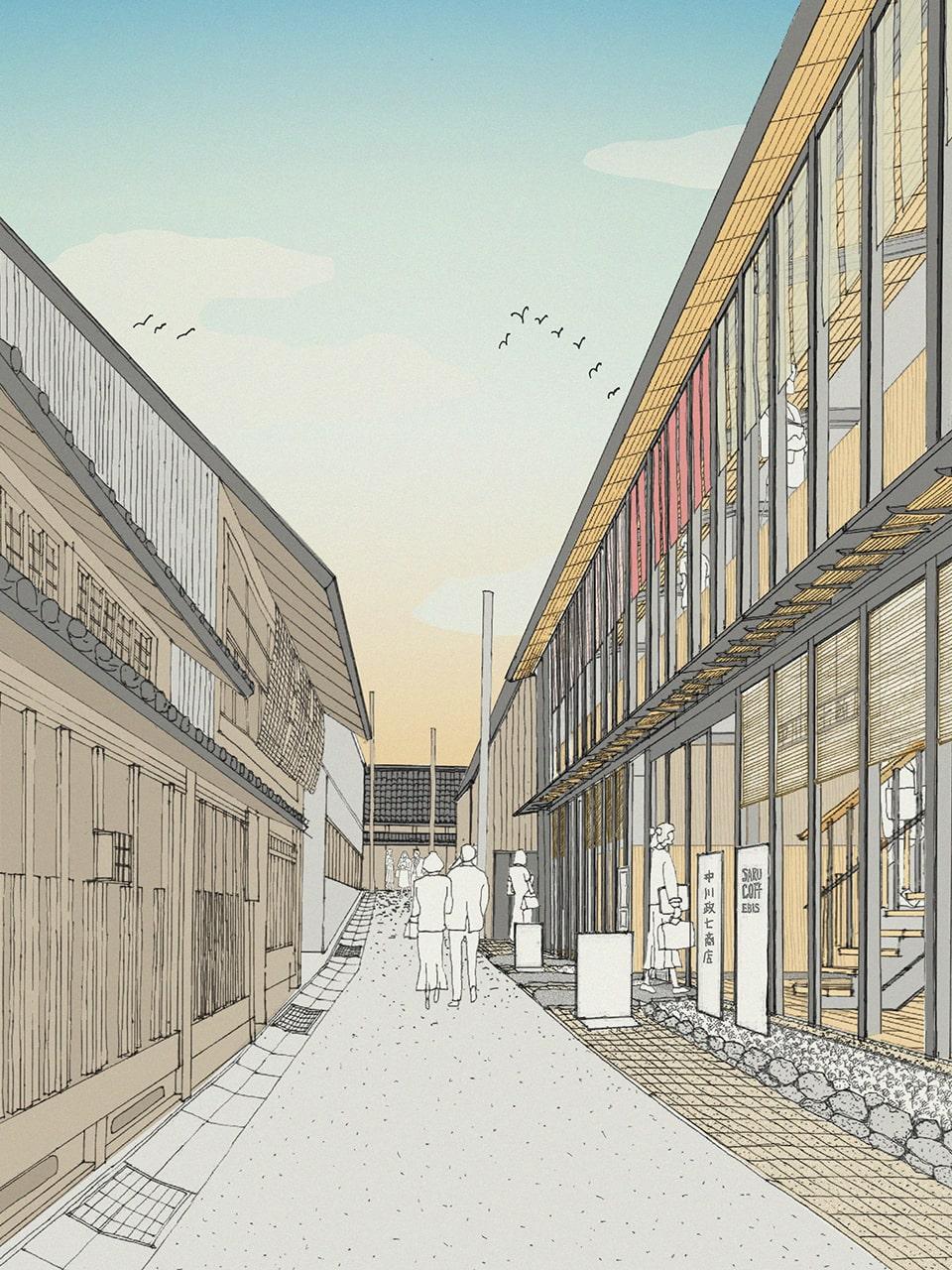 中川政七商店初の複合商業施設「鹿猿狐ビルヂング」が、奈良にグランドオープン