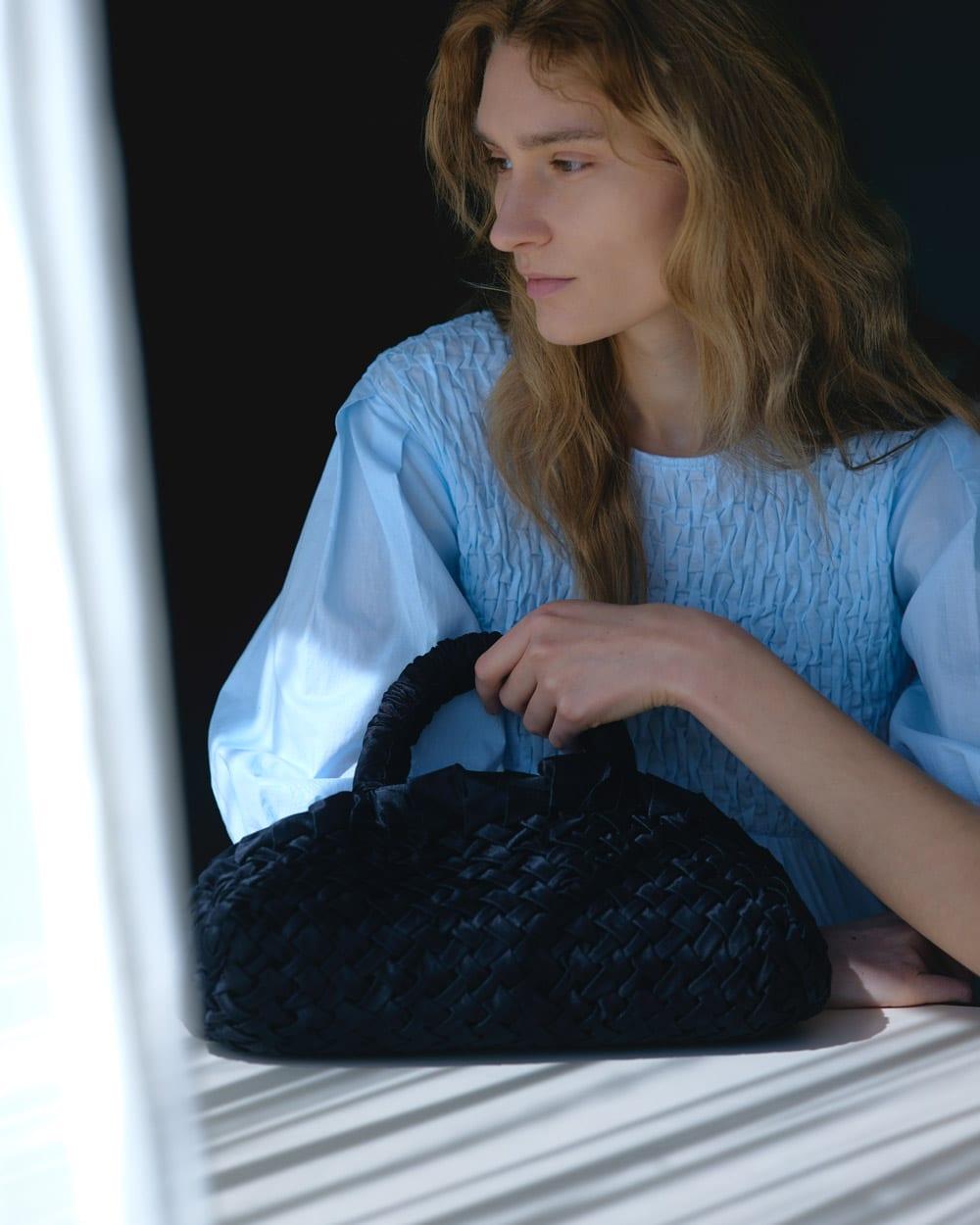 マーレット トゥモローランド別注 byward ネイビーグレー系 3.4回使用  