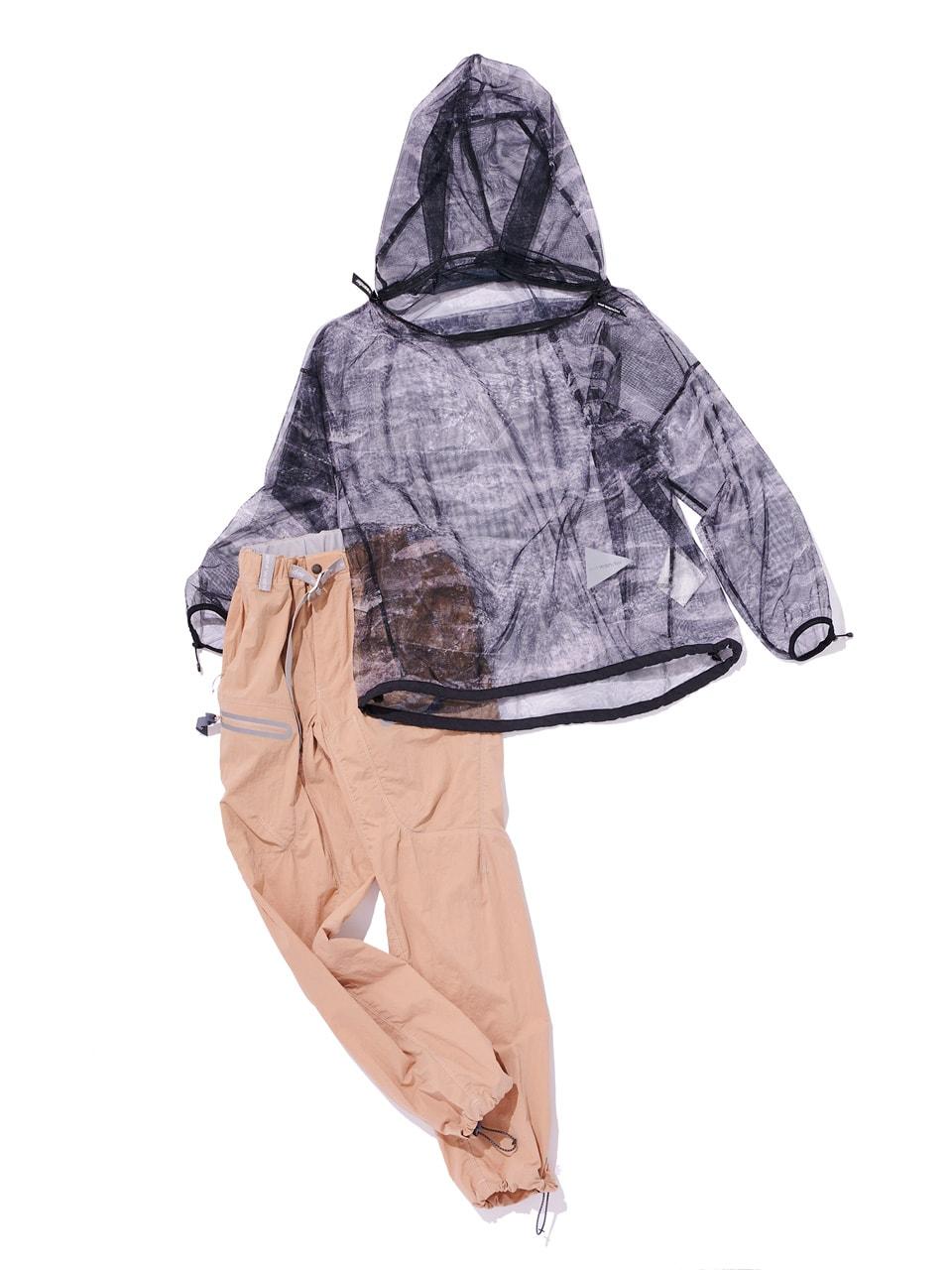 アンドワンダーのプルオーバーとパンツ