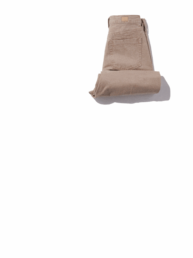 センタープレス　デニム