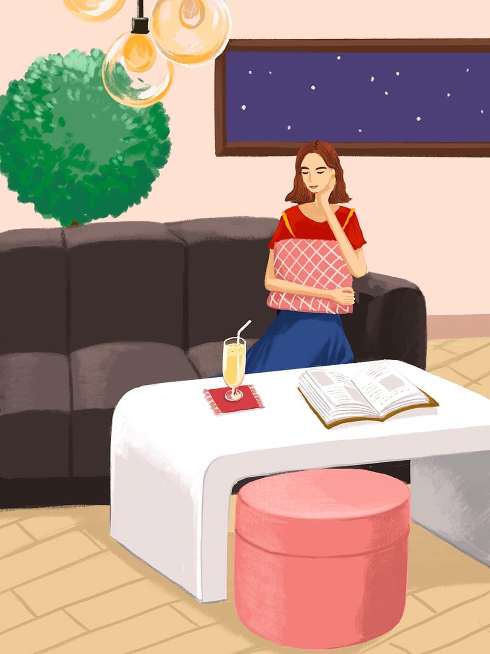 台湾パイナップルの甘酒豆乳ラッシー 西村隆ノ介/くらちなつき「22時の冷蔵庫」vol.30