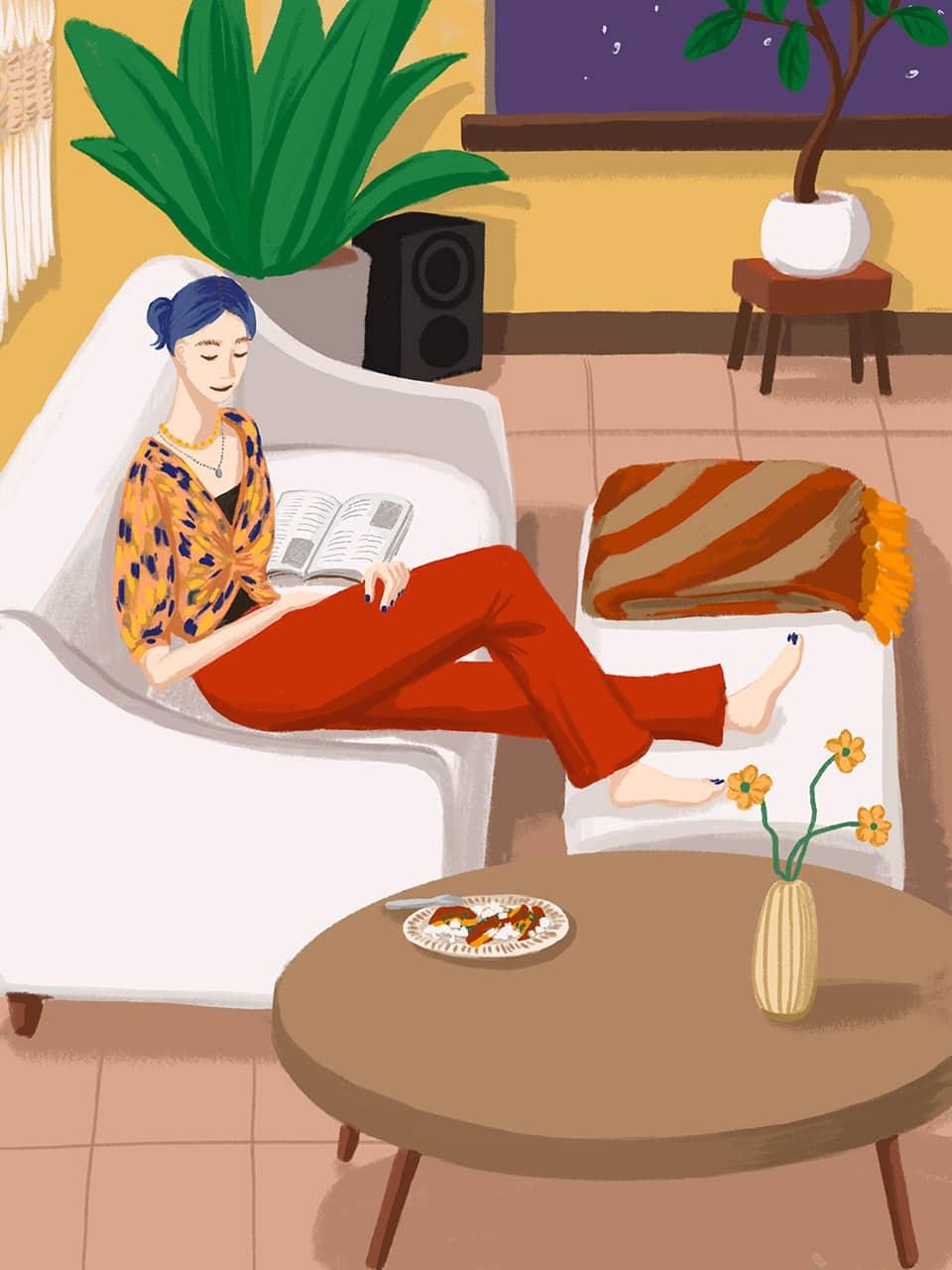 プラムとカッテージチーズのマリネ 西村隆ノ介/くらちなつき「22時の冷蔵庫」vol.30