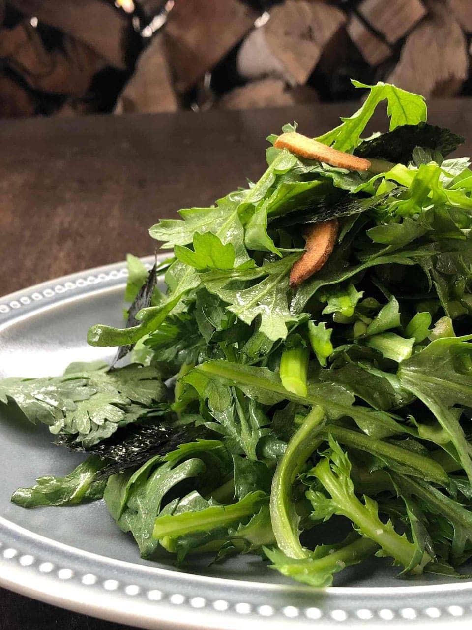 となりの5分メシ vol.47 生春菊のガーリックサラダ