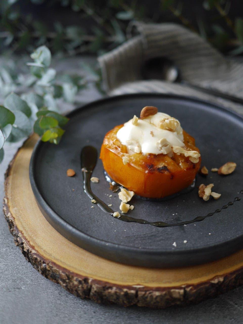 となりの5分メシ vol.41 焼き柿マスカルポーネ