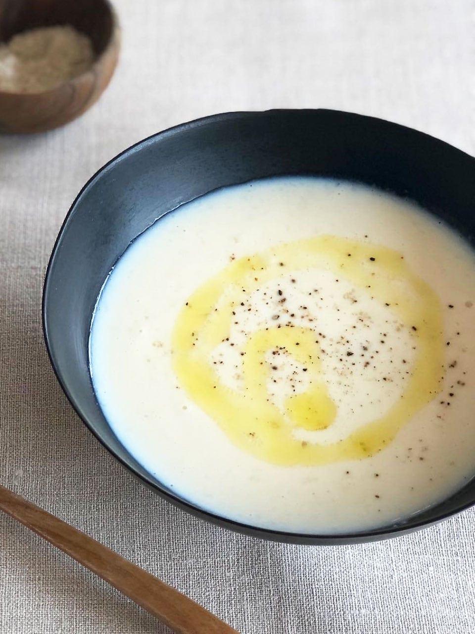 となりの5分メシ vol.26 豆乳と長芋のやわらかポタージュ