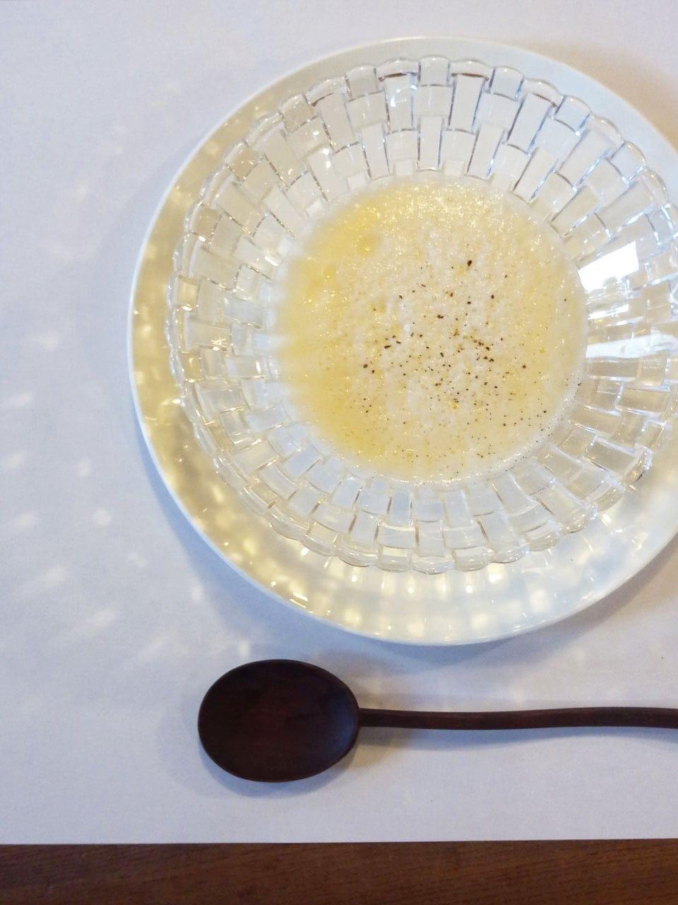 となりの5分メシ vol.7 夏の終わりとマクワウリの冷製スープ