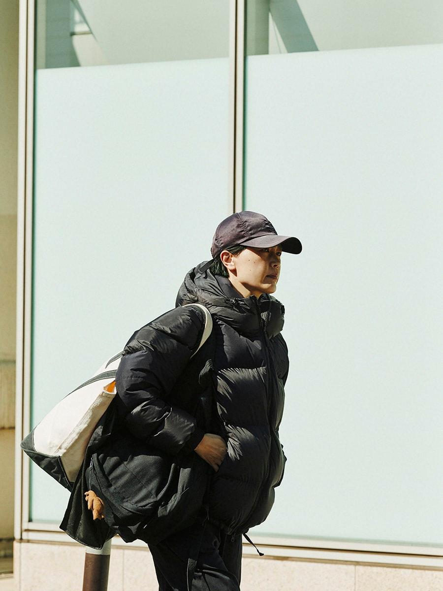 スタイリスト　田中美和子　ザ・ノース・フェイス　ダウンジャケット