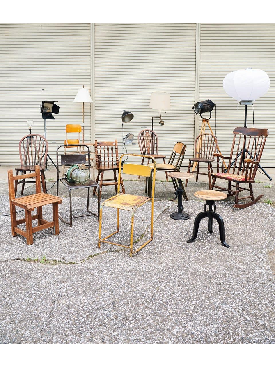 椅子と照明　藤田貴大