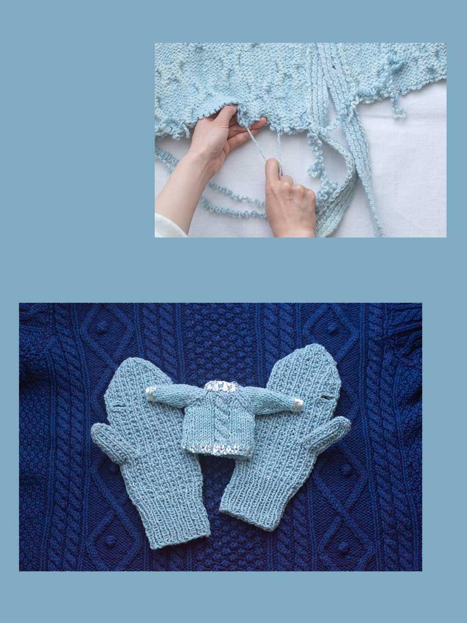 ユキ フジサワ〉が紡ぐ記憶。一点物ニットを預かり、編み直して新たな  