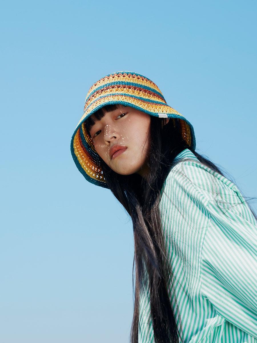 GINZA 荒々しく Vogueの帽子、一点物プレミア