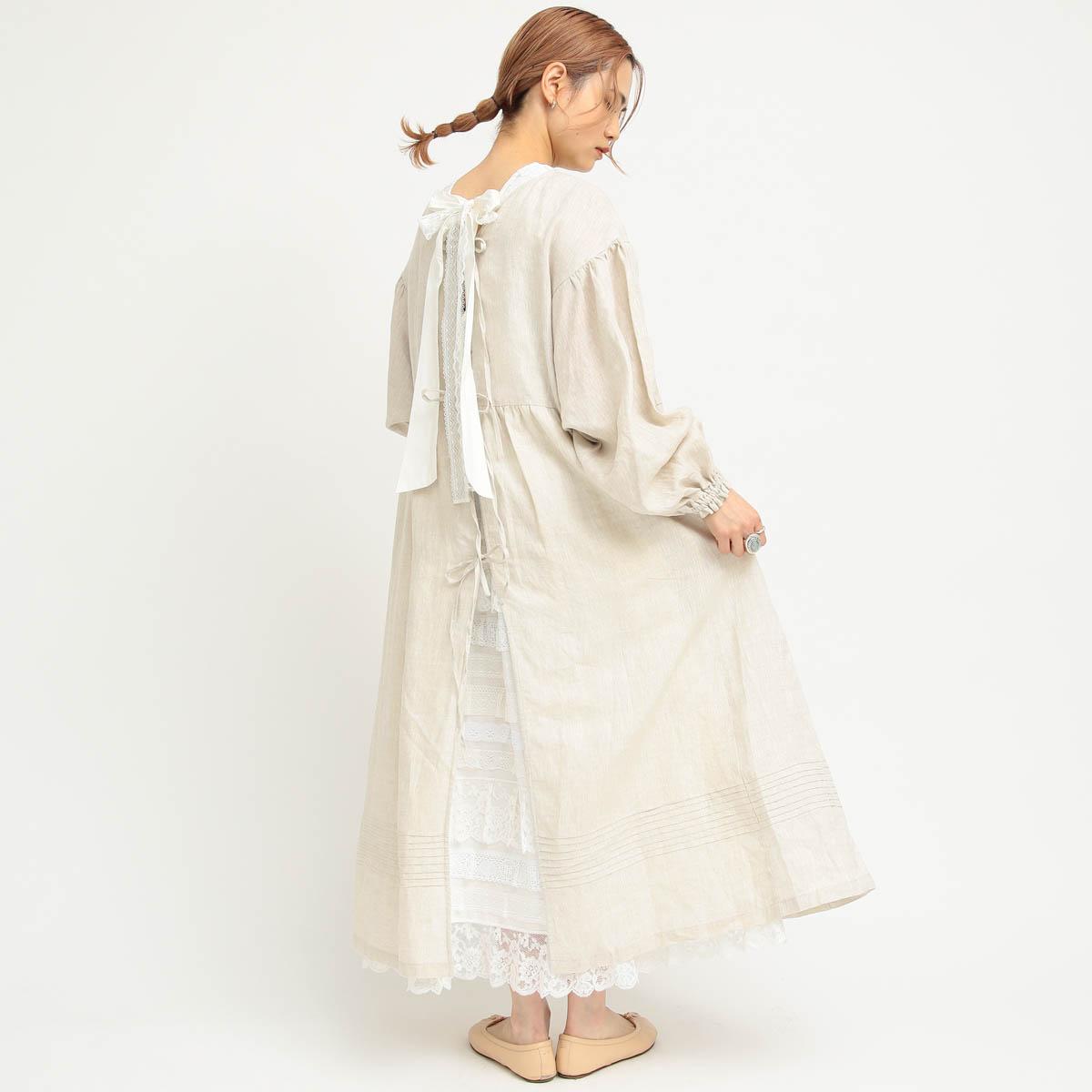 DEAN＆DELUCA×BEAMS COUTURE かさばり エプロン かっぽうぎ