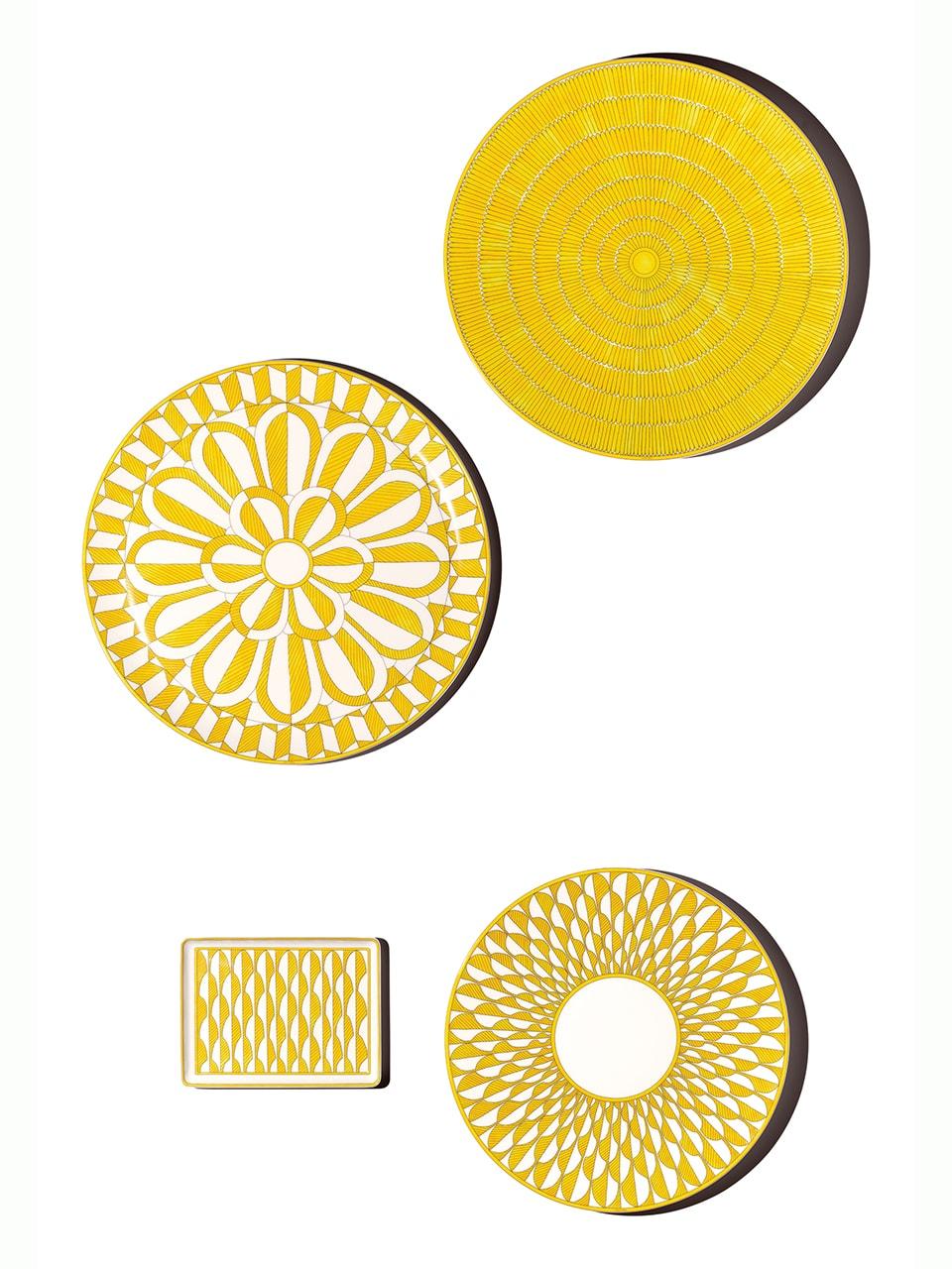 〈エルメス〉のテーブルウェア・コレクション「ソレイユ ドゥ エルメス」で、太陽の輝きを!