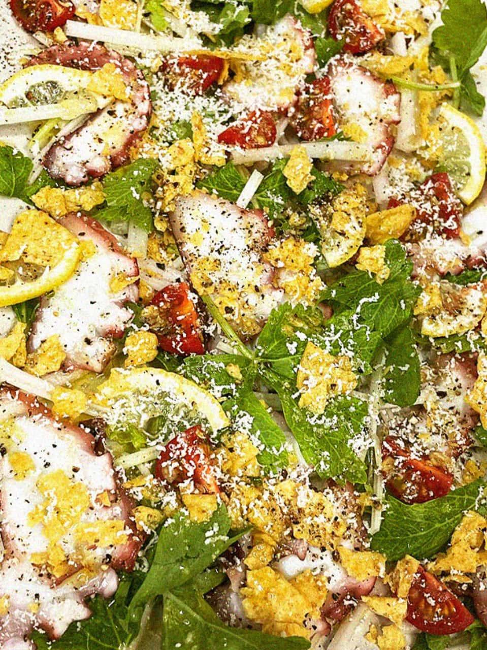 5分めし　メキシカンサラダ